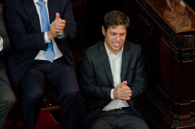 Axel Kicillof en el Congreso Axel Kicillof