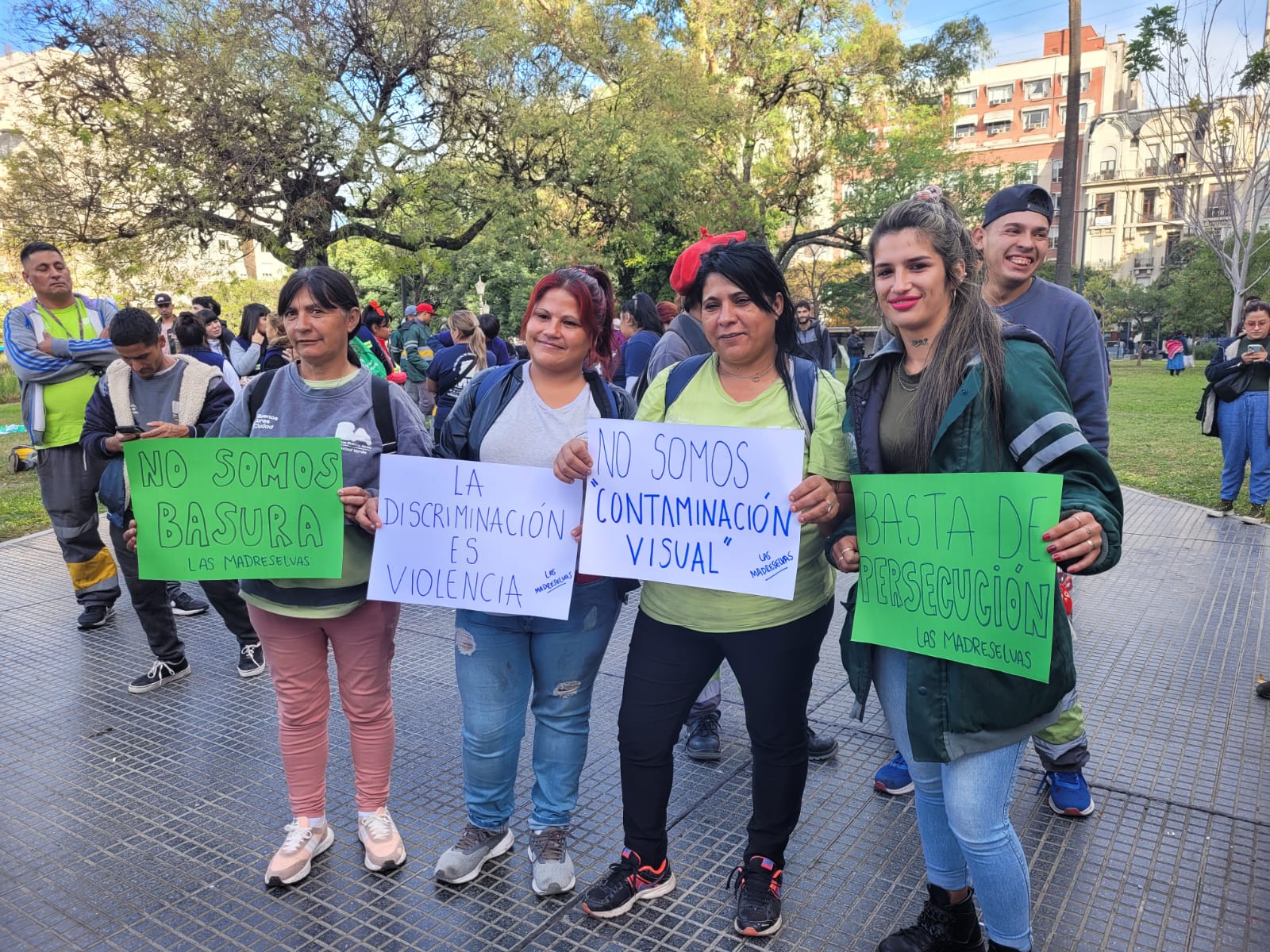 Movilización Cartoneros "no somos basura"