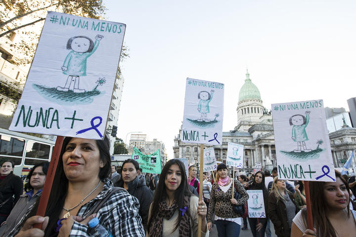 Marcha Ni una menos 2016