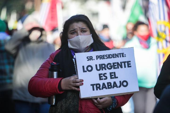 Paro general en Uruguay