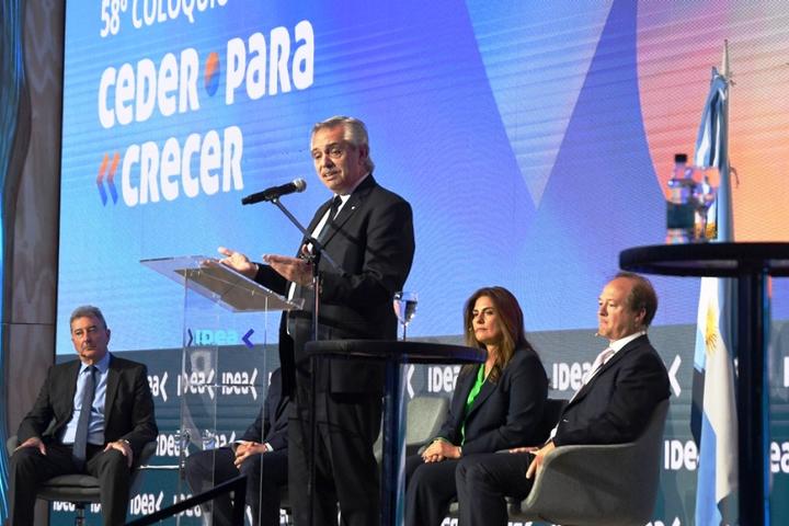 Coloquio IDEA 2022-Alberto Fernández