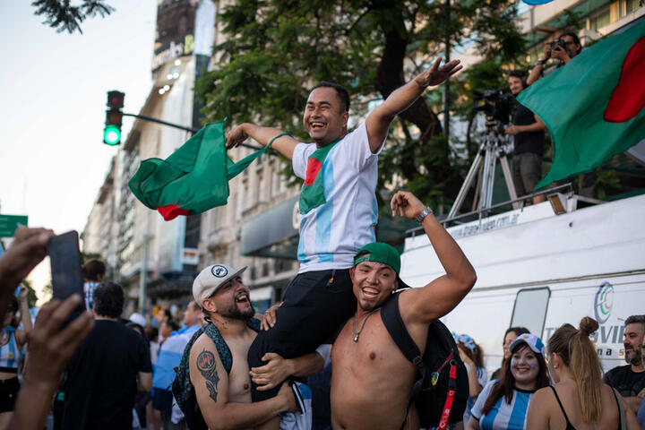 Festejos Copa del Mundo, Dani Amdan