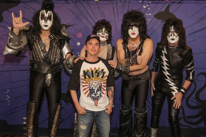 Kiss con Rizzotti