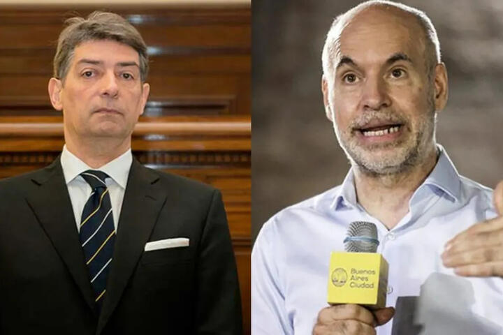 Horacio Rosatti y Horacio Rodríguez Larreta