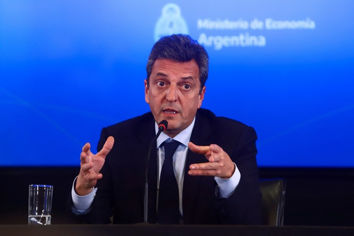 Sergio Massa, Ministro de Economía