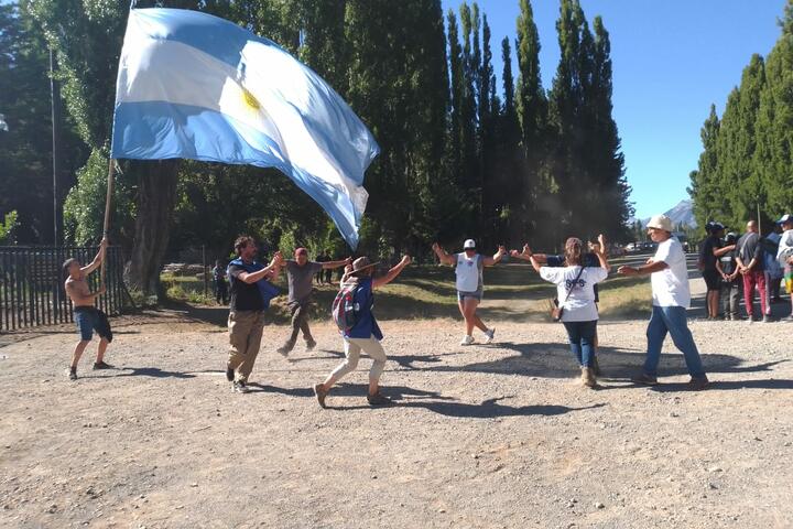 7ma marcha a Lago Escondido - Fabían Domínguez