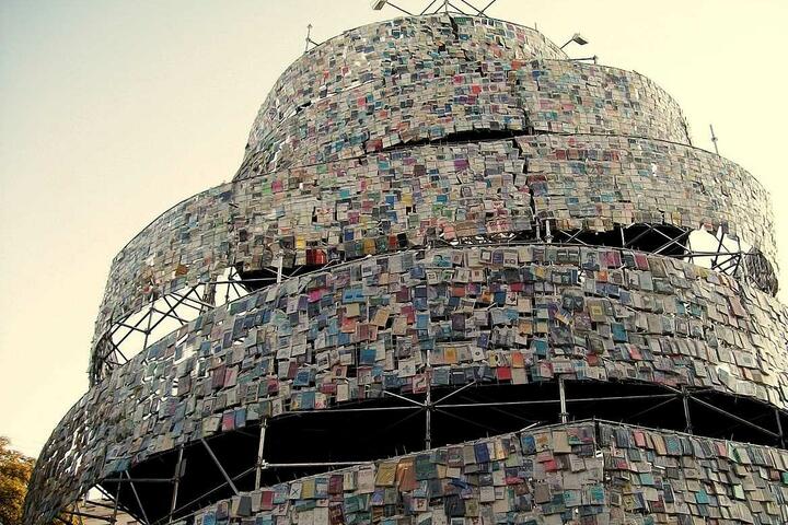 Torre de Babel de libros