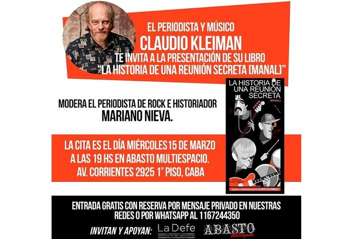 Flyer Claudio Kleiman