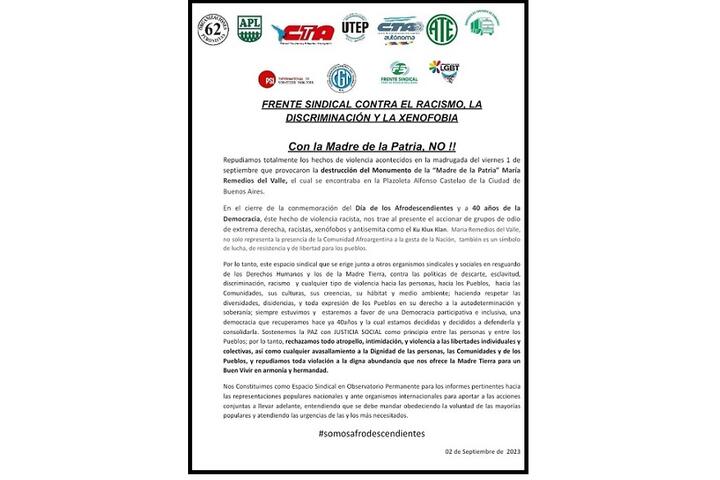 Frente sindical