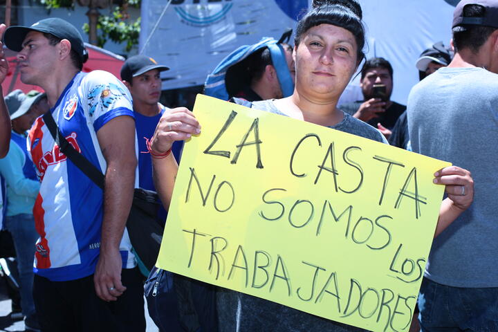 Paro General_Casta,trabajadores_Walter Velazquez