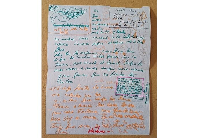 Carta de Martha Ferro