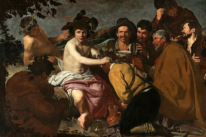 El triunfo de Baco de Velazquez