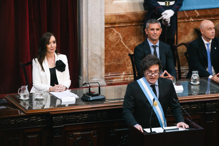 Milei + Villaruel + Menem_Apertura de Sesiones_Camila Ramirez_01.03.2025
