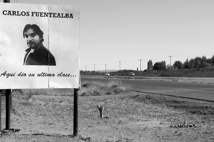 Recuerdo de Carlos Fuentealba