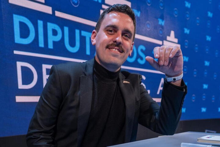 El periodista Manu Jove