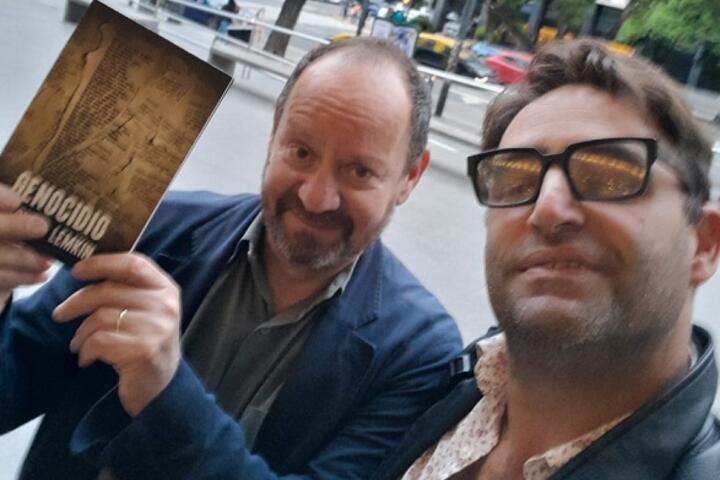 Philippe Sands y Julián Axat