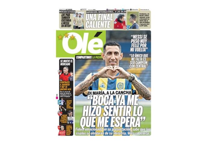 Tapa Olé 08-07-2025