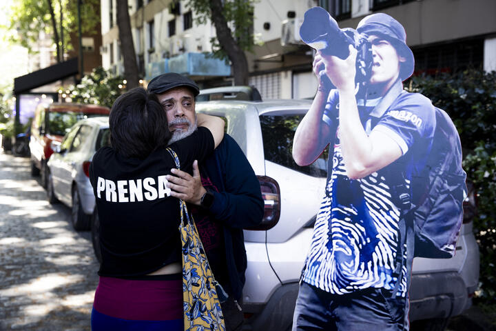 Escrache a Bullrich_Pablo Grillo_legislativas Octubre 2025_Noelia Guevara