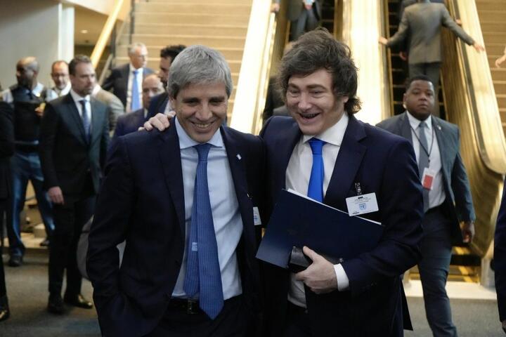 Luis Caputo-Javier Milei