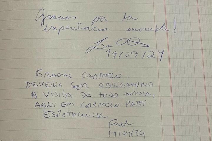 firmas en bodega carmelo patti