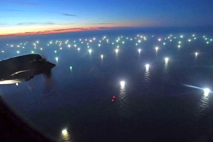 Pesca ilegal en el mar argentino