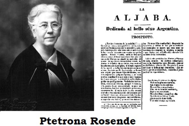 Petrona Rosende, primera mujer periodista de la Argentina