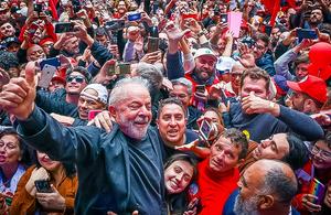 Lula entre la gente