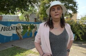 La ex combatiente Tahiana Marrone