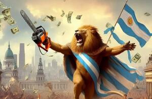 Ilustración IA de Javier Milei_redes oficiales2