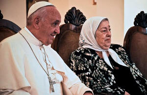 Papa Francisco y Hebe de Bonafini