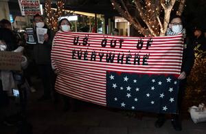 Movilizaciones contra el ataque a Venezuela