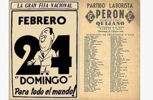 80 años del triunfo de Perón