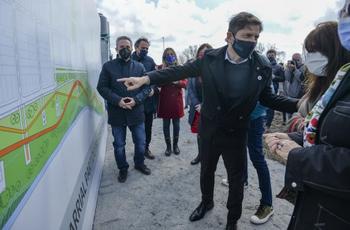 Kicillof creará un nuevo barrio en Guernica