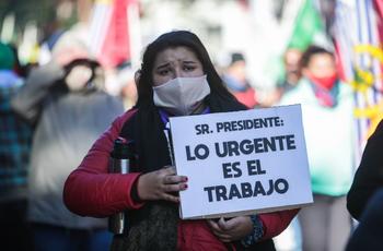 Paro general en Uruguay