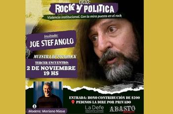 Rock y politica flyer