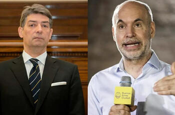 Horacio Rosatti y Horacio Rodríguez Larreta