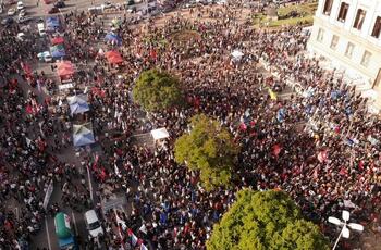 Paro y movilización contra reforma jubilatoria