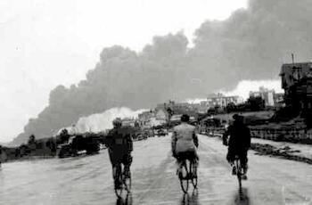 1955: el antiperonismo bombardea un tanque de combustible