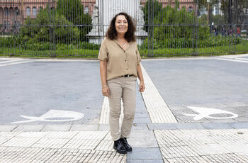 Caamaño, rectora de la Universidad Nacional Madres de Plaza de Mayo