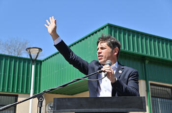 Axel Kicillof_ Daniela Morán