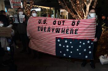 Movilizaciones contra el ataque a Venezuela