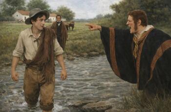 Rosas y Mitre (imagen realizada con IA)