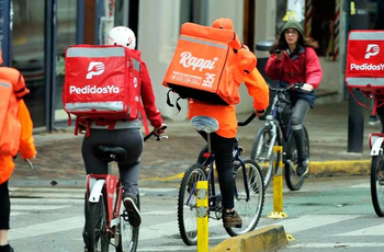 Trabajadores de plataformas