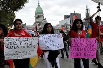 Discriminación a migrantes en Argentina