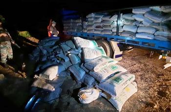 Contrabando de soja ilegal en Argentina