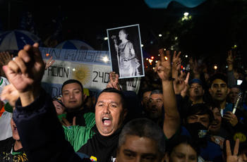 Marcha de Antochas en recuerdo a Evita