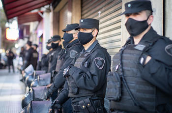 Foto de la policía bonaerense