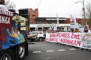 Protestas por el Hospital Garrahan