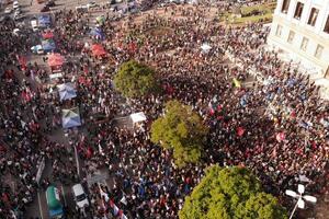 Paro y movilización contra reforma jubilatoria