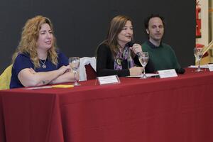 Estela Díaz y Lucía Portos